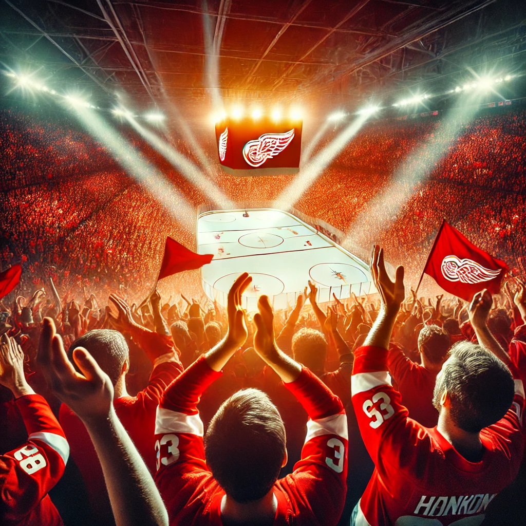 Red Wings hockey tickets for exciting NHL games at Little Caesars Arena