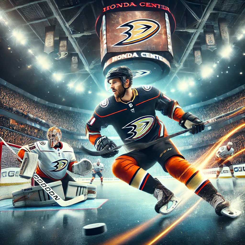 Anaheim Ducks hockey tickets - exciting action at Honda Center